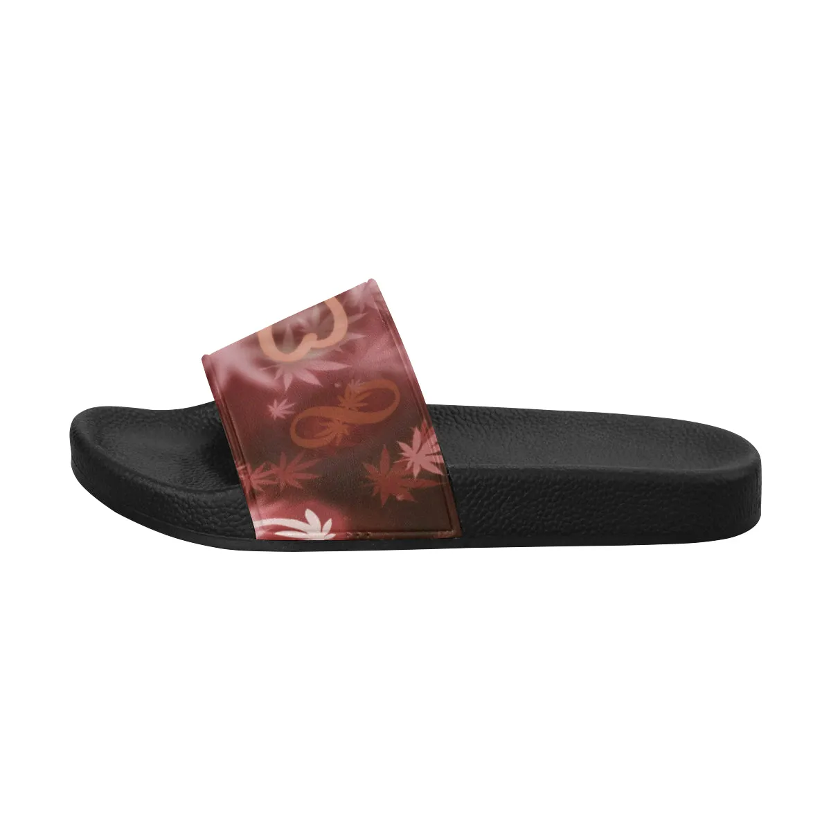 INFINITY RED COSMOS Women's Slide Sandals