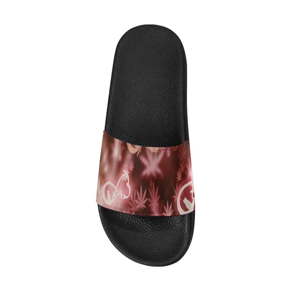 INFINITY RED COSMOS Women's Slide Sandals