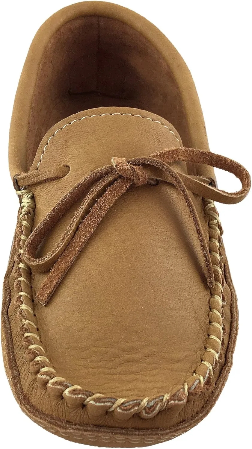 Laurentian Chief Men's Moose Hide Earthing Moccasins