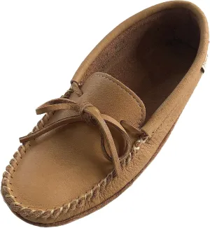 Laurentian Chief Men's Moose Hide Earthing Moccasins