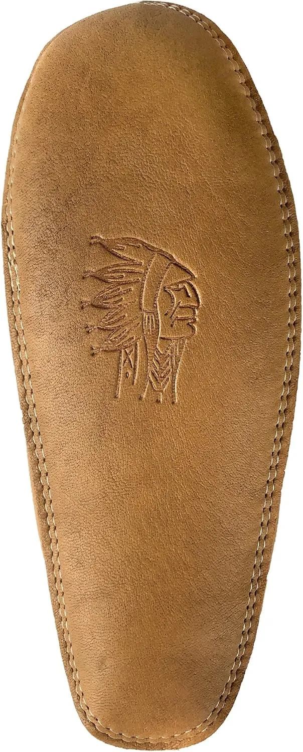 Laurentian Chief Men's Moose Hide Earthing Moccasins