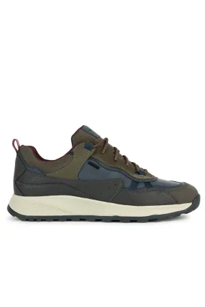 Men's Terrestre Amphibiox Trainers - Navy/Dark Coffee