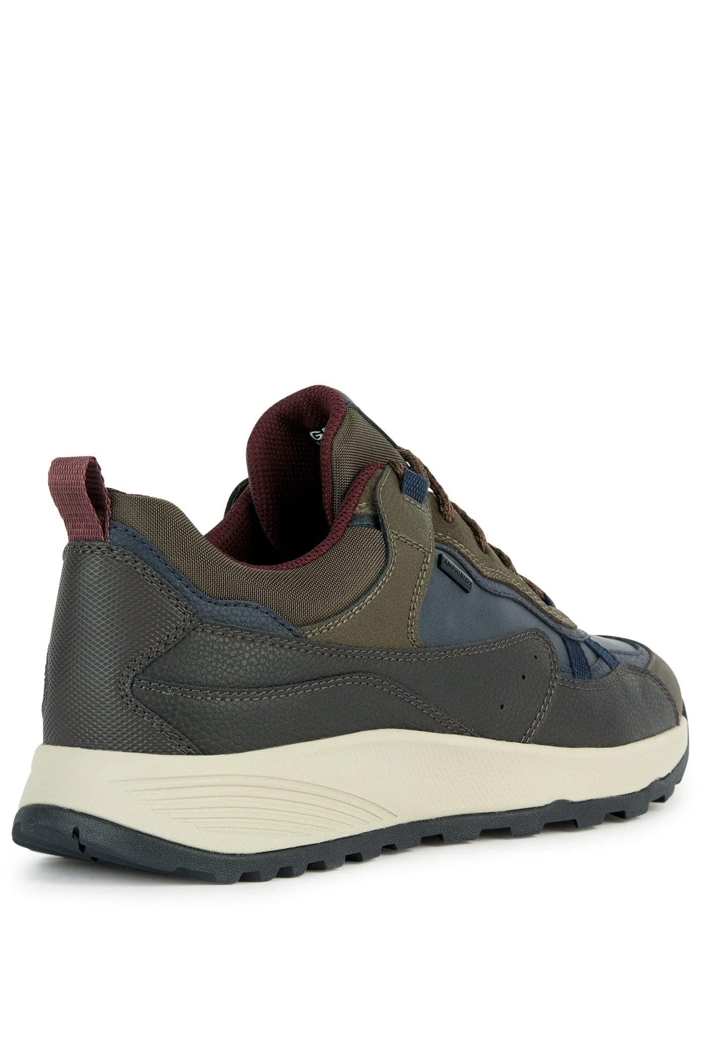 Men's Terrestre Amphibiox Trainers - Navy/Dark Coffee