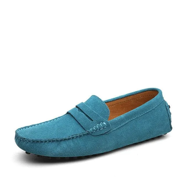 Men's Top Quality Leather Shoes Moccasins Loafers Flats