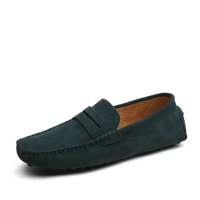 Men's Top Quality Leather Shoes Moccasins Loafers Flats