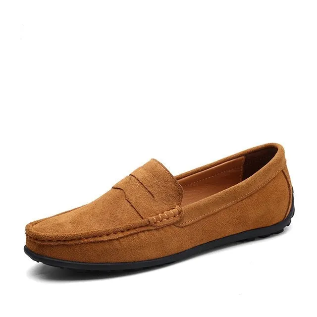 Men's Top Quality Leather Shoes Moccasins Loafers Flats