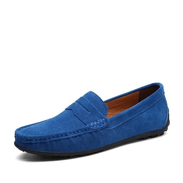 Men's Top Quality Leather Shoes Moccasins Loafers Flats