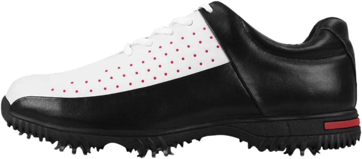 Men's Waterproof Golf Shoes with Spikes