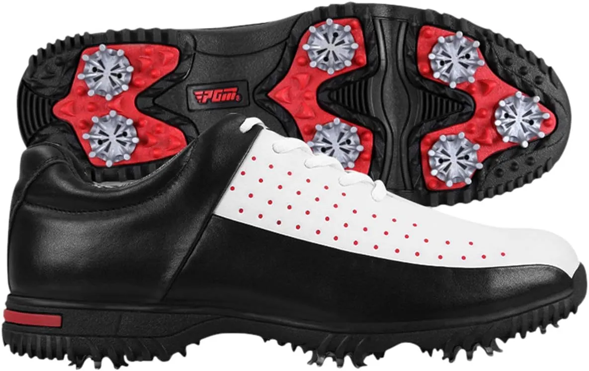 Men's Waterproof Golf Shoes with Spikes