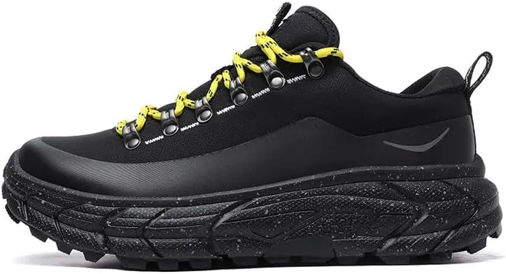 Men's Waterproof Hiking Shoes, Low-Top Trail Running Sneakers, Shock Absorbing Work Boots