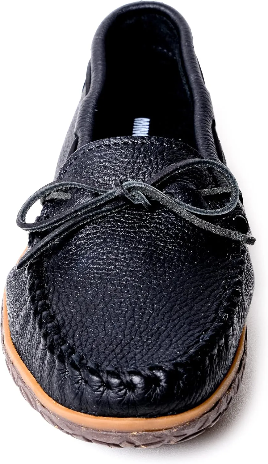 Minnetonka Mens Moosehide Tread Moccasins