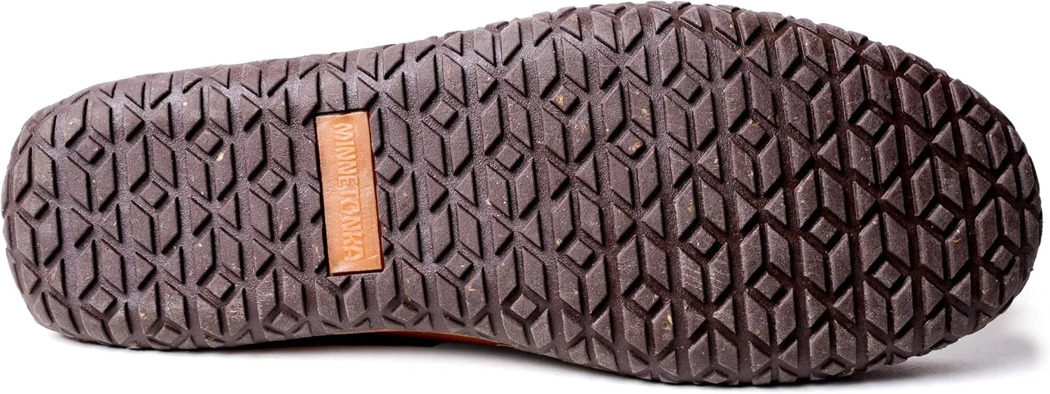 Minnetonka Mens Moosehide Tread Moccasins
