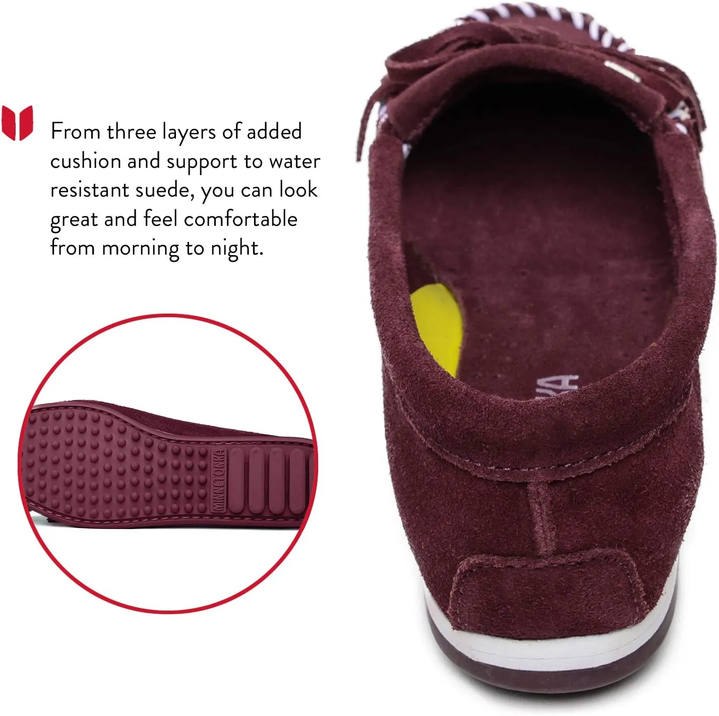 Minnetonka Women's Kilty Plus Moccasin