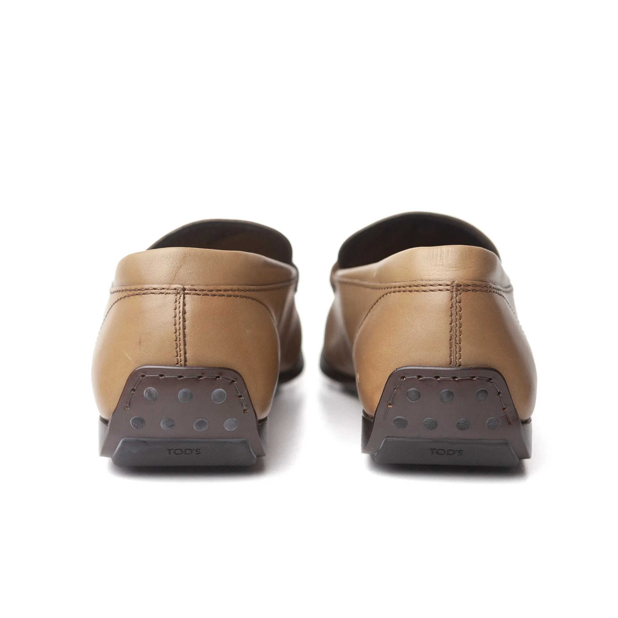 Moccasins in Tan Leather #691
