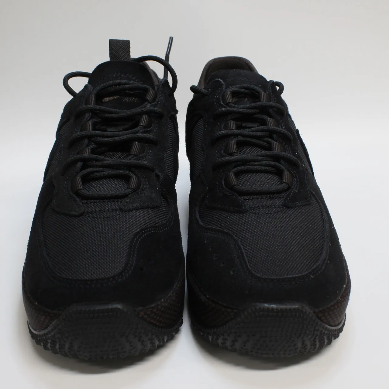 Nike Air Force 1 Wild Trainers Black Black Velvet Brown Cedar
