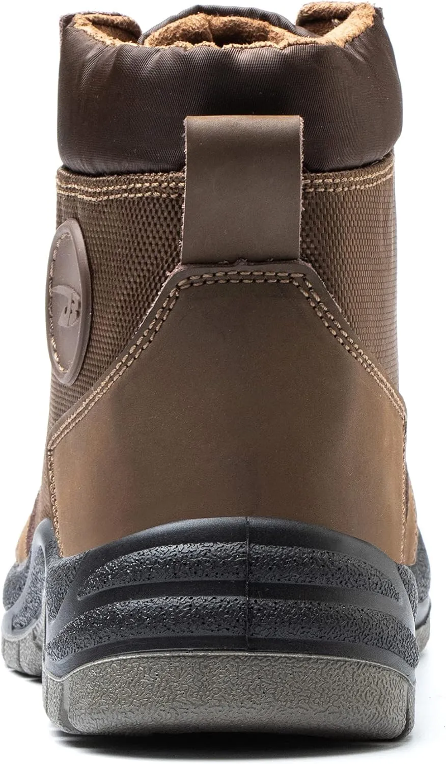 ORISTACO Work Safety Boots Steel Toe Puncture-Resistant Industrial Construction Sneaker