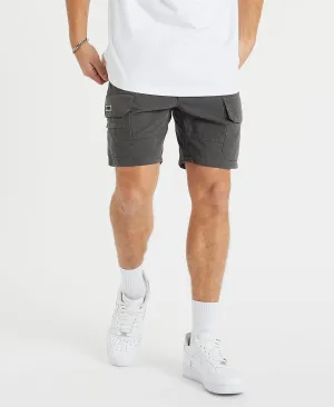 Overland Cargo Shorts Charcoal