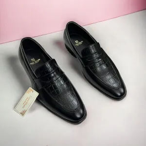 Premium Croco Design Loafers for Men
