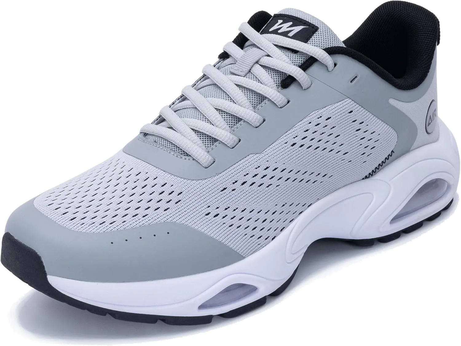 Quseek Mens Air Running Shoes Tennis Athletic Sneakers Lightweight Breathable Walking Sneakers for Gym Jogging Sports US 7-13