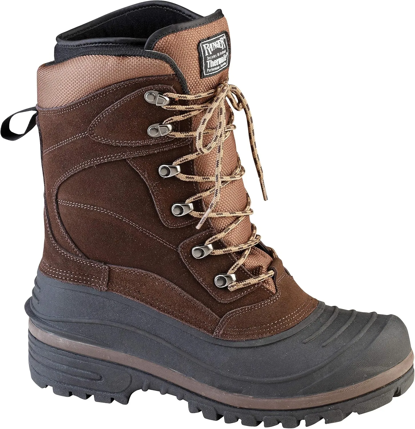Ranger by Honeywell Men's Winter Boots. APUN BROWN.