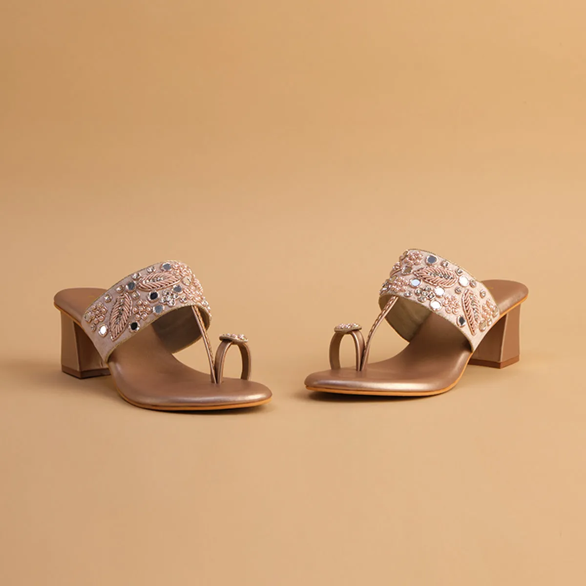 Rimini Embroidered Heels