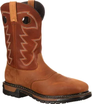 ROCKY Men's Original Ride Steel Toe Waterproof Western B Boot