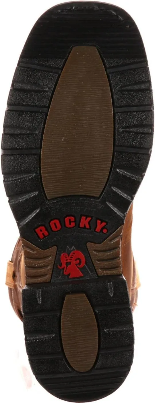 ROCKY Men's Original Ride Steel Toe Waterproof Western B Boot