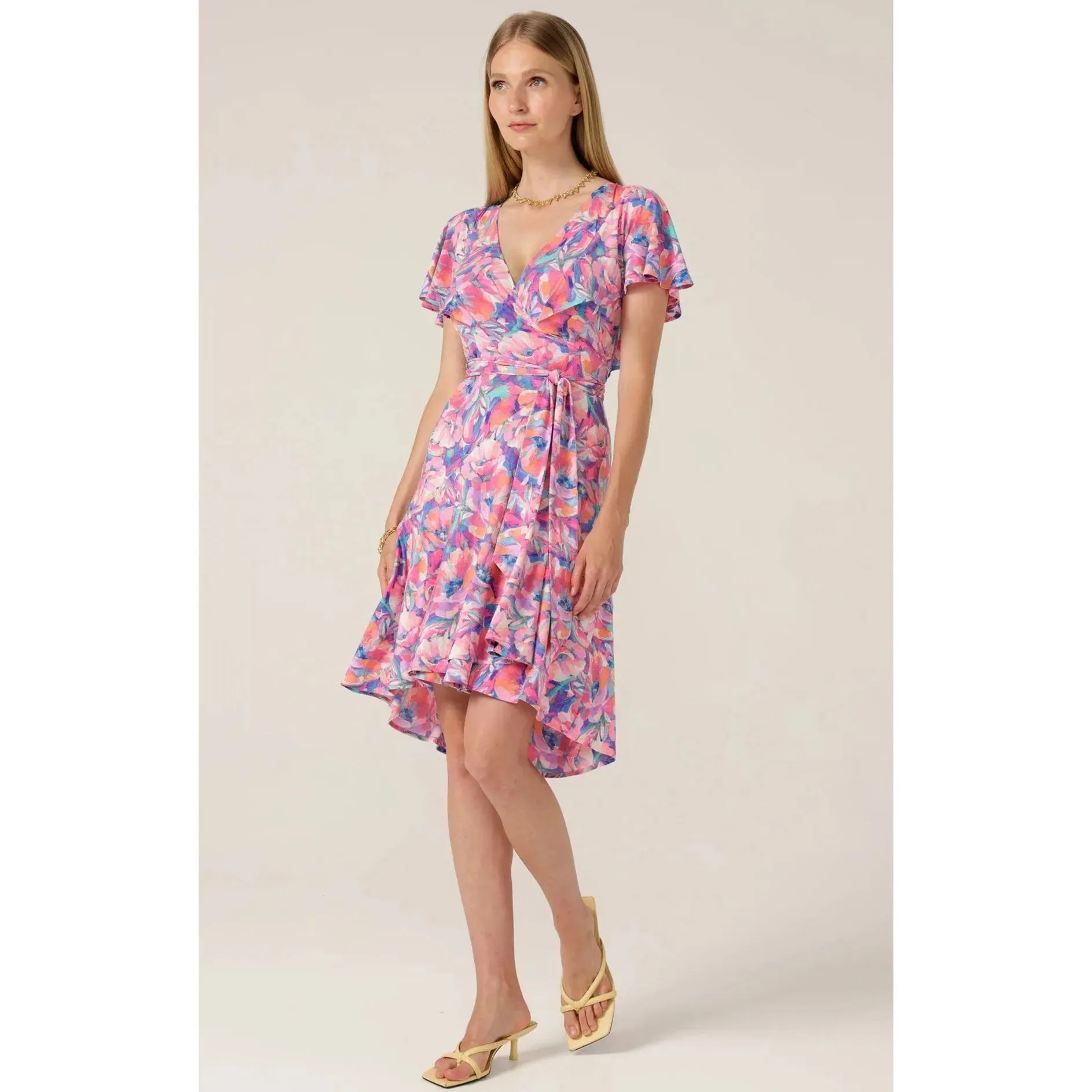 Sacha Drake Carraaca Lila wrap dress