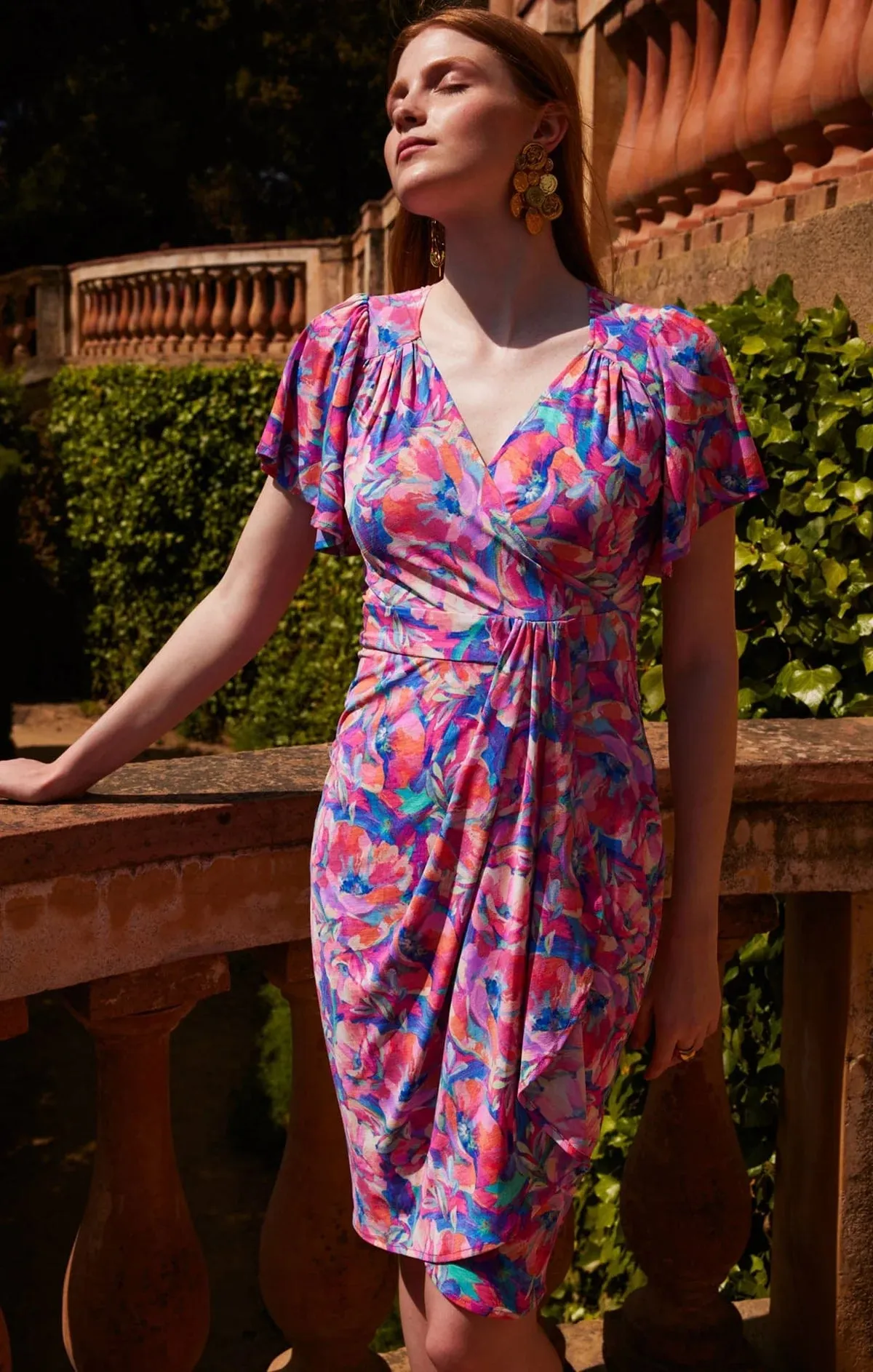 Sacha Drake Carraaca Lila wrap dress