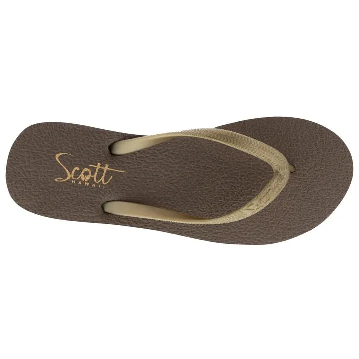 Scott Hawaii Women's Slippers - Moena - Sand