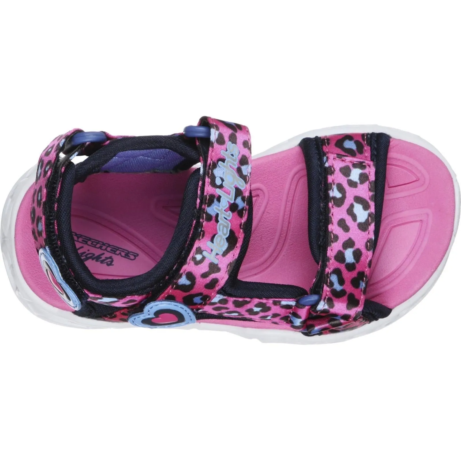 Skechers S Lights Heart Lights Savvy Cat Sandal
