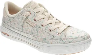 SKECHERS Women's Arch Fit Arcade-flowa Powa Sneaker, Off-White, 8.5