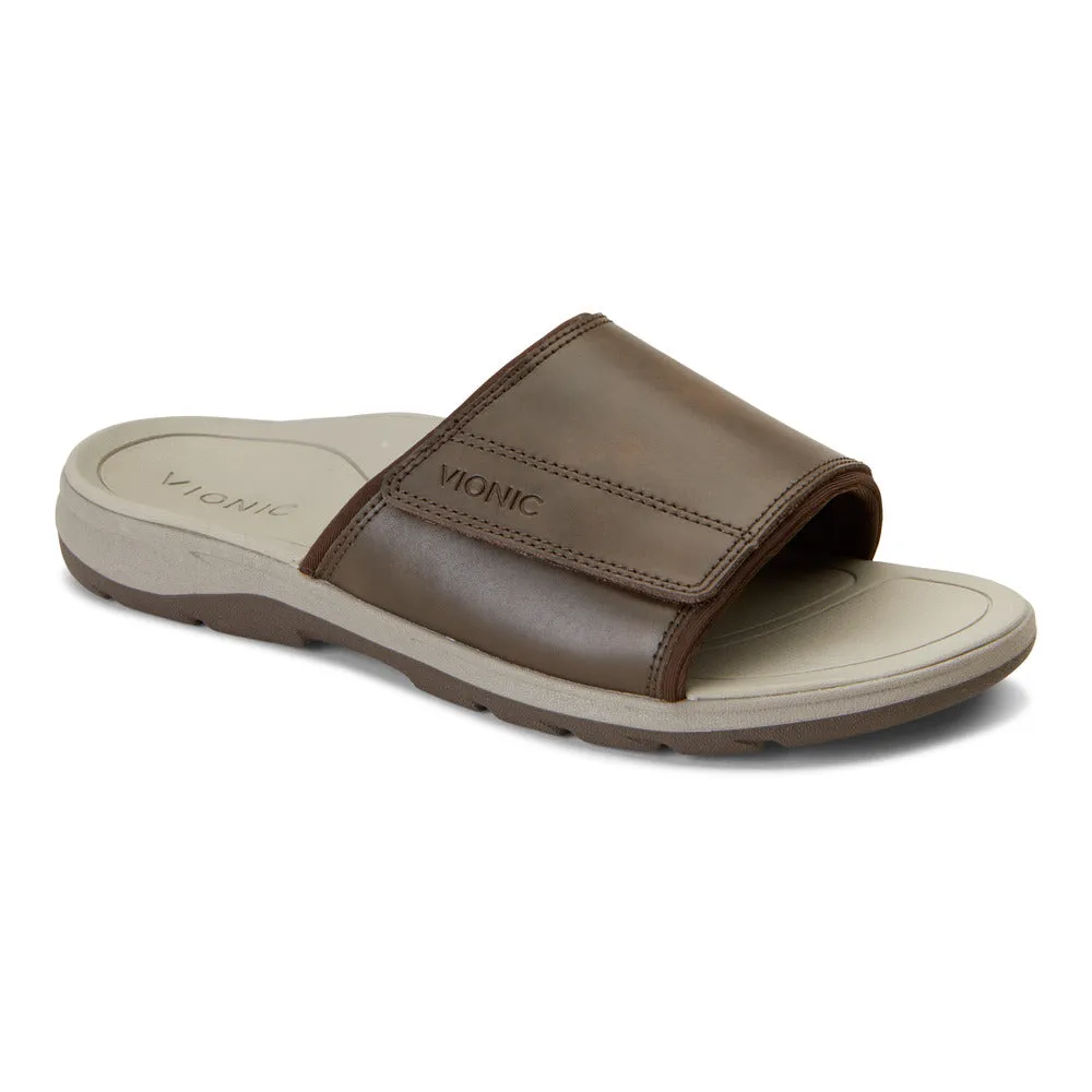 Stanley Slip On Sandal - Brown LAST ONE SIZE 12