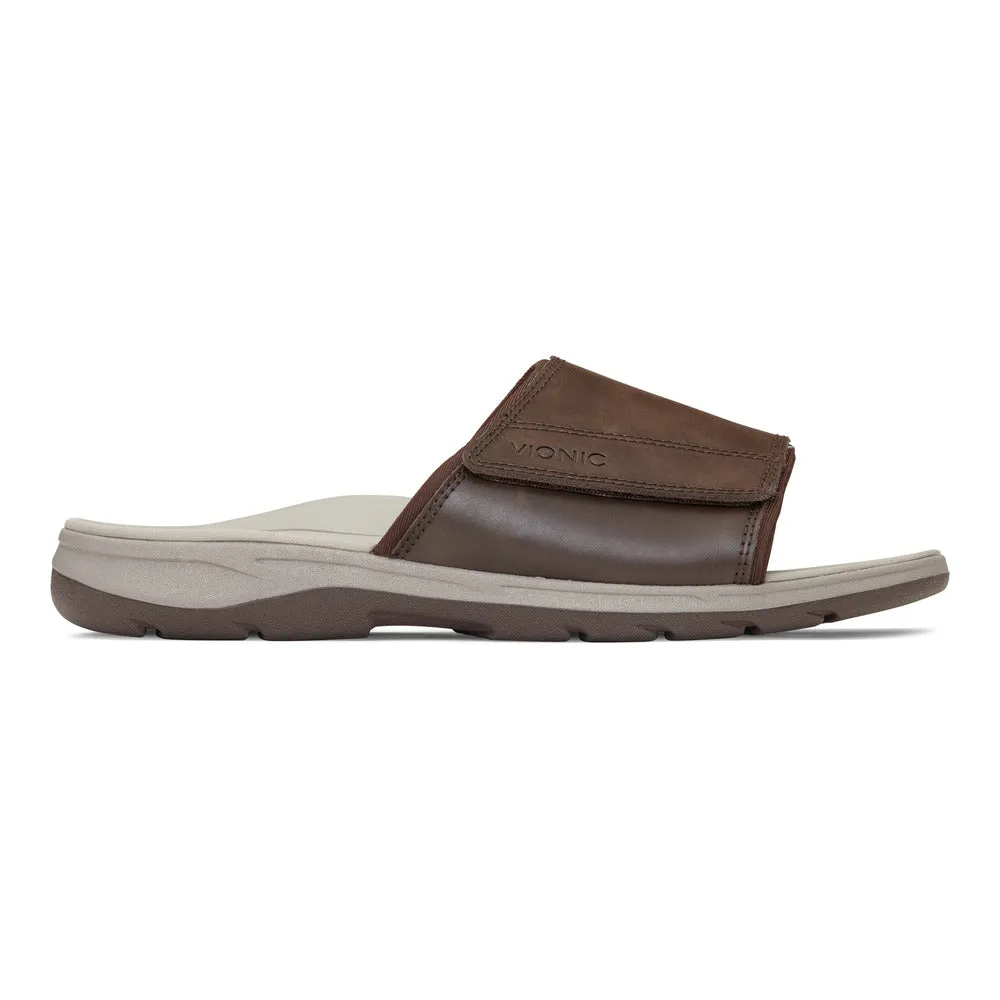 Stanley Slip On Sandal - Brown LAST ONE SIZE 12