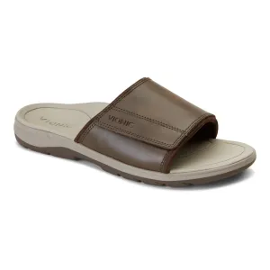Stanley Slip On Sandal - Brown LAST ONE SIZE 12