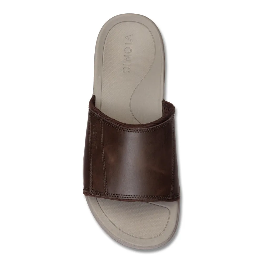 Stanley Slip On Sandal - Brown LAST ONE SIZE 12