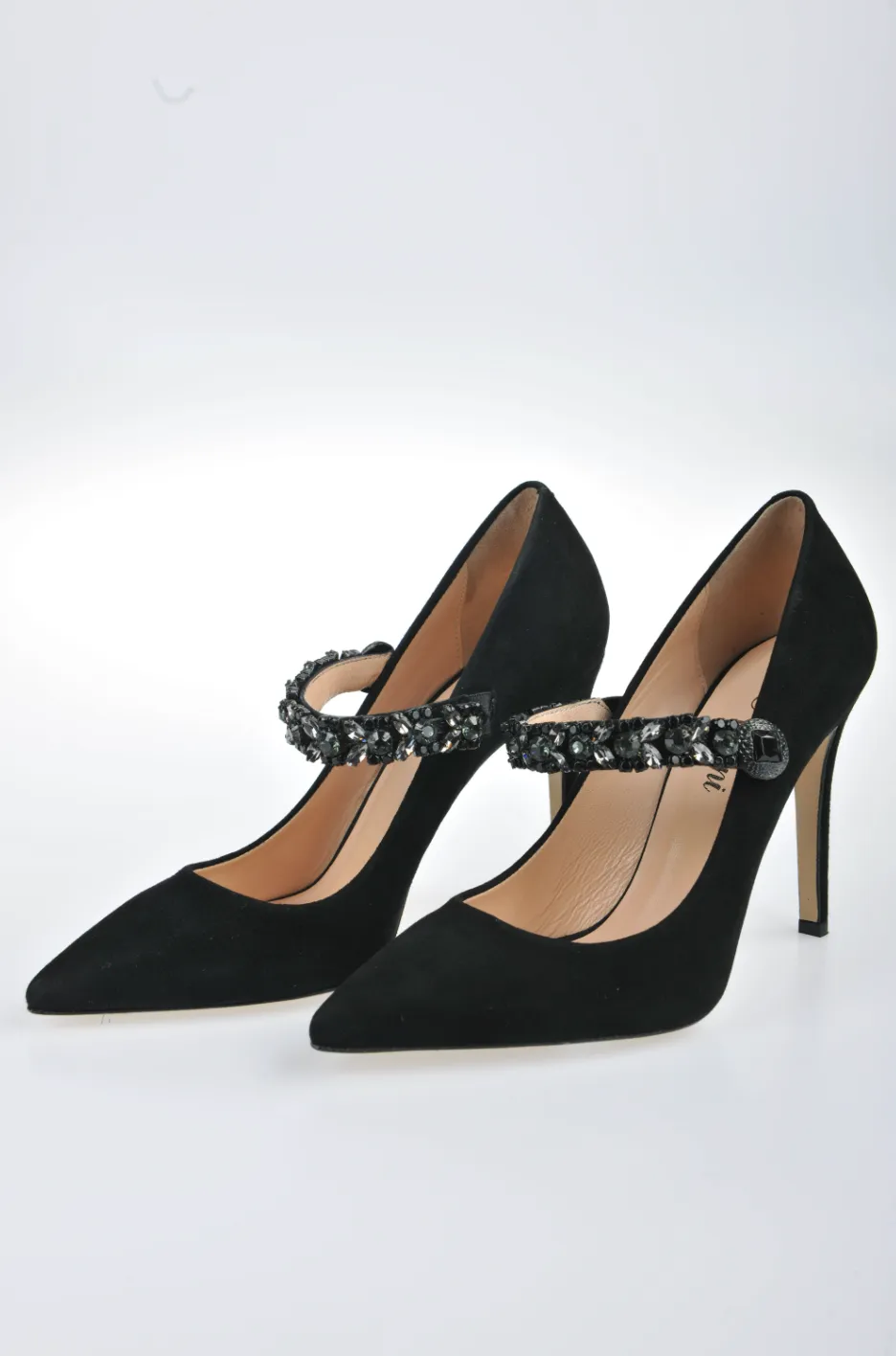 Stone Strap Heel