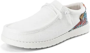 STQ Women's Orthopedic LoafersLightweight Casual Boat Shoes for Plantar Fasciitis