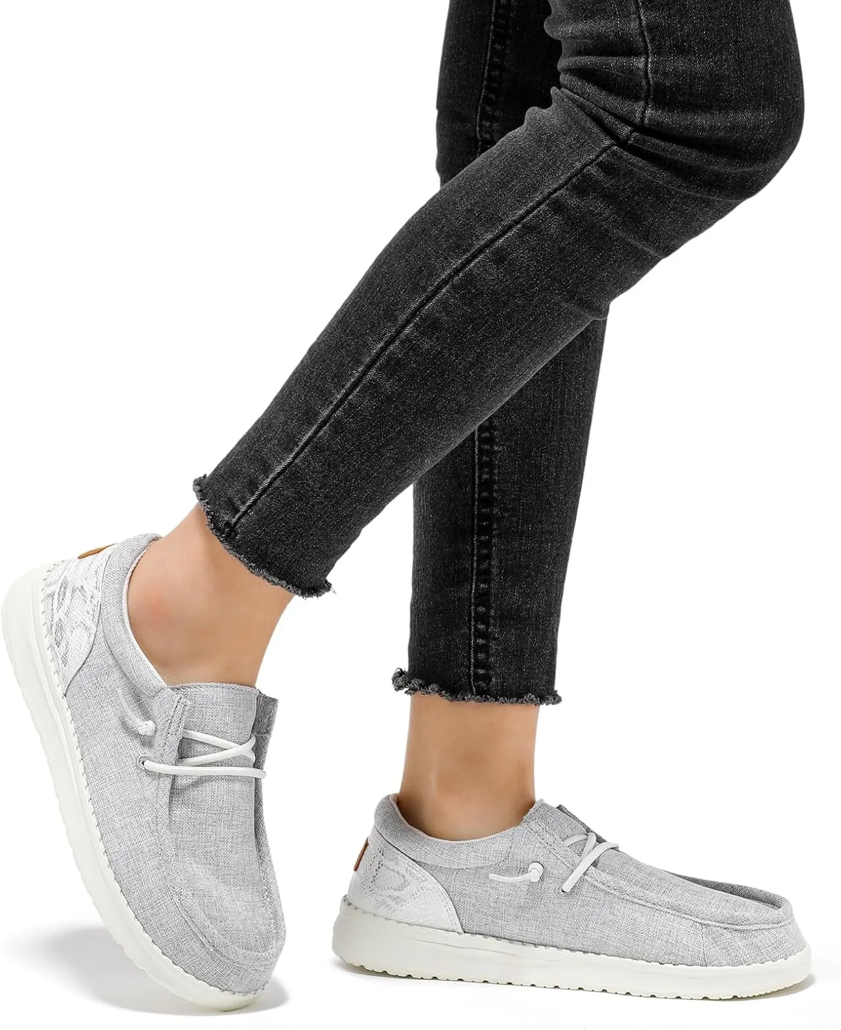 STQ Women's Orthopedic LoafersLightweight Casual Boat Shoes for Plantar Fasciitis