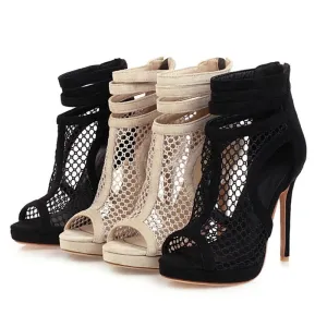 Summer women's high heels Korean fashion fine heel sandals women