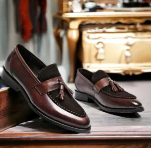 Tassel Suede Moccasin Loafer for Men - Ideal for Party and Casual Wear