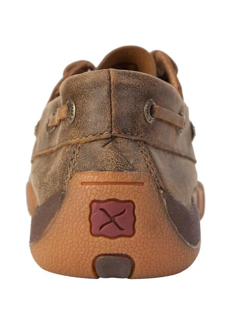 Twisted X WDM0003 Ladies Boat Shoe Driving Moc Bomber - B