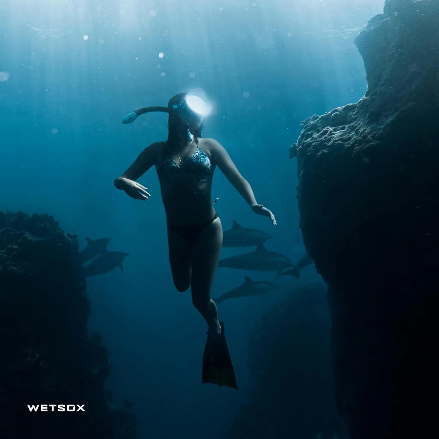 Wetsox Reinforced 1 MM Fin Socks | Durable Chaff Protection & Insulation | Lightweight, Comfortable Dive Socks