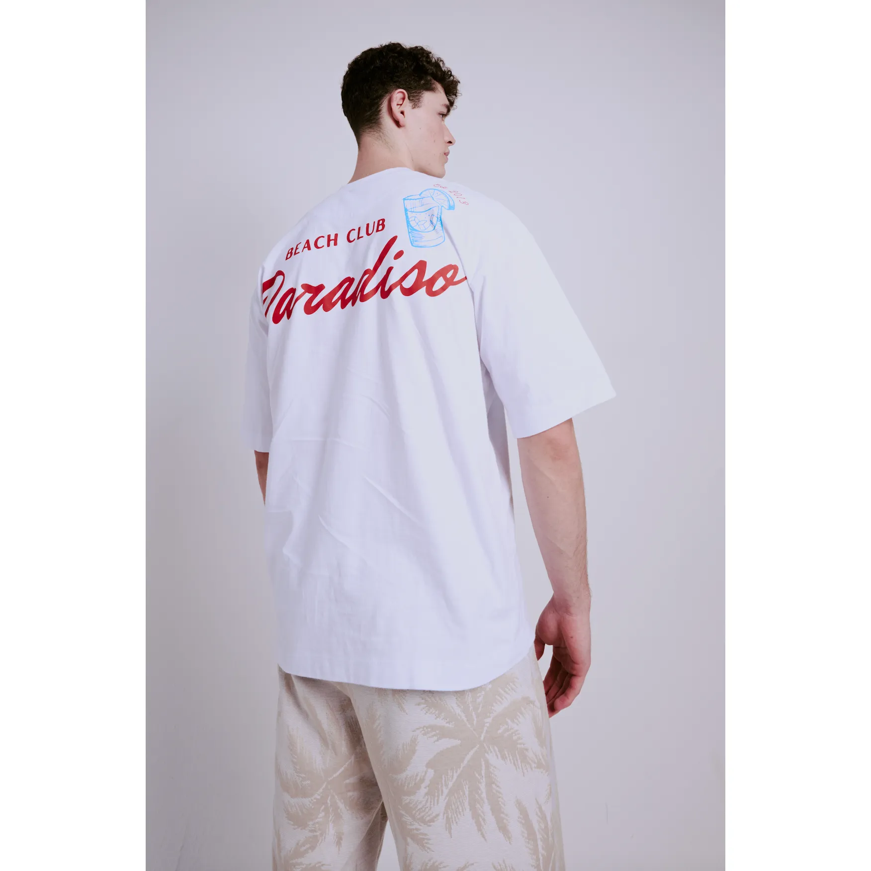 White Paradiso Graphic Tee