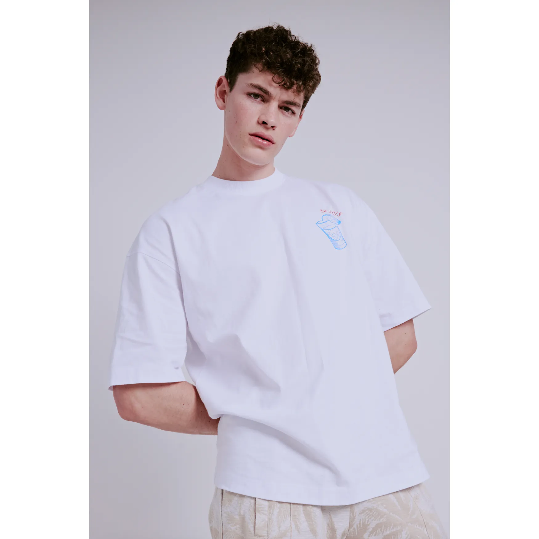White Paradiso Graphic Tee