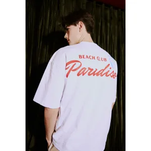 White Paradiso Graphic Tee