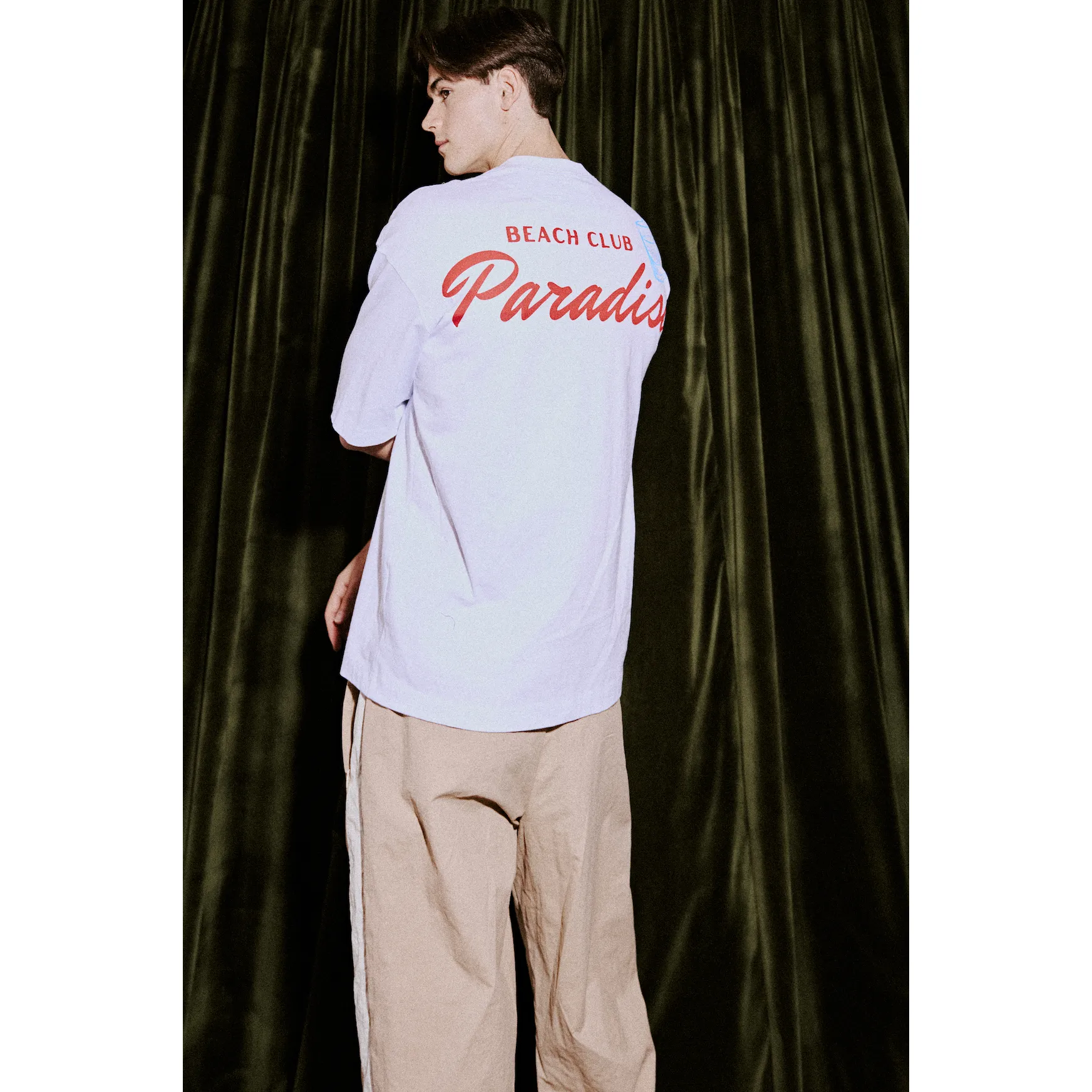 White Paradiso Graphic Tee
