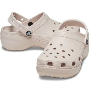 Womens Crocs - Classic PLATFORM Clog Adults Quartz Pink CLEARANCE