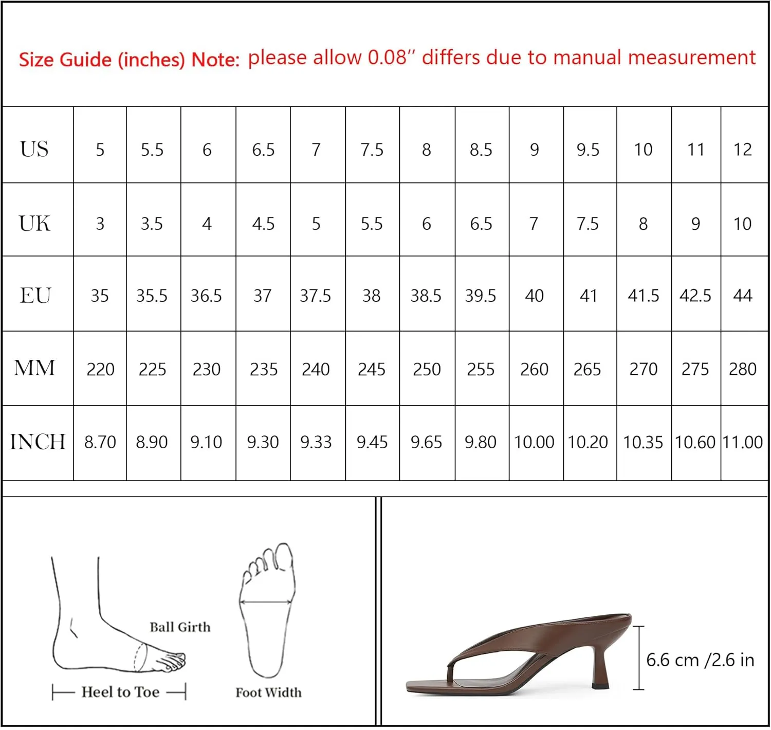 Womens Kitten Heels Flip Flops Slip On Open Toe Low Heels Thong Square Slide Summer Fashion Party Heeled Dressy Sandals for Women