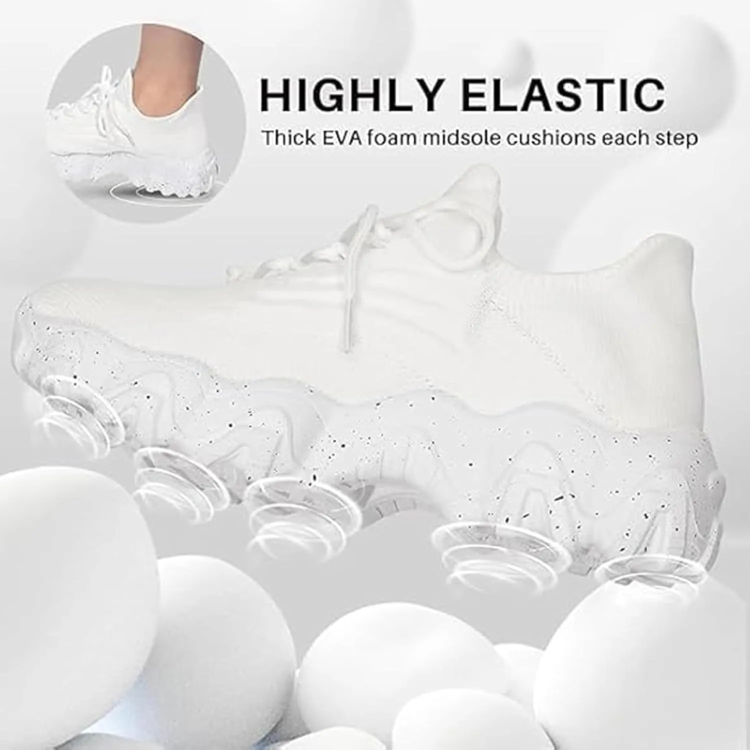 Women's Orthopedic Shoes with Arch Support - Breathable Mesh Slip-Ons for Plantar Fasciitis & All-Day Comfort